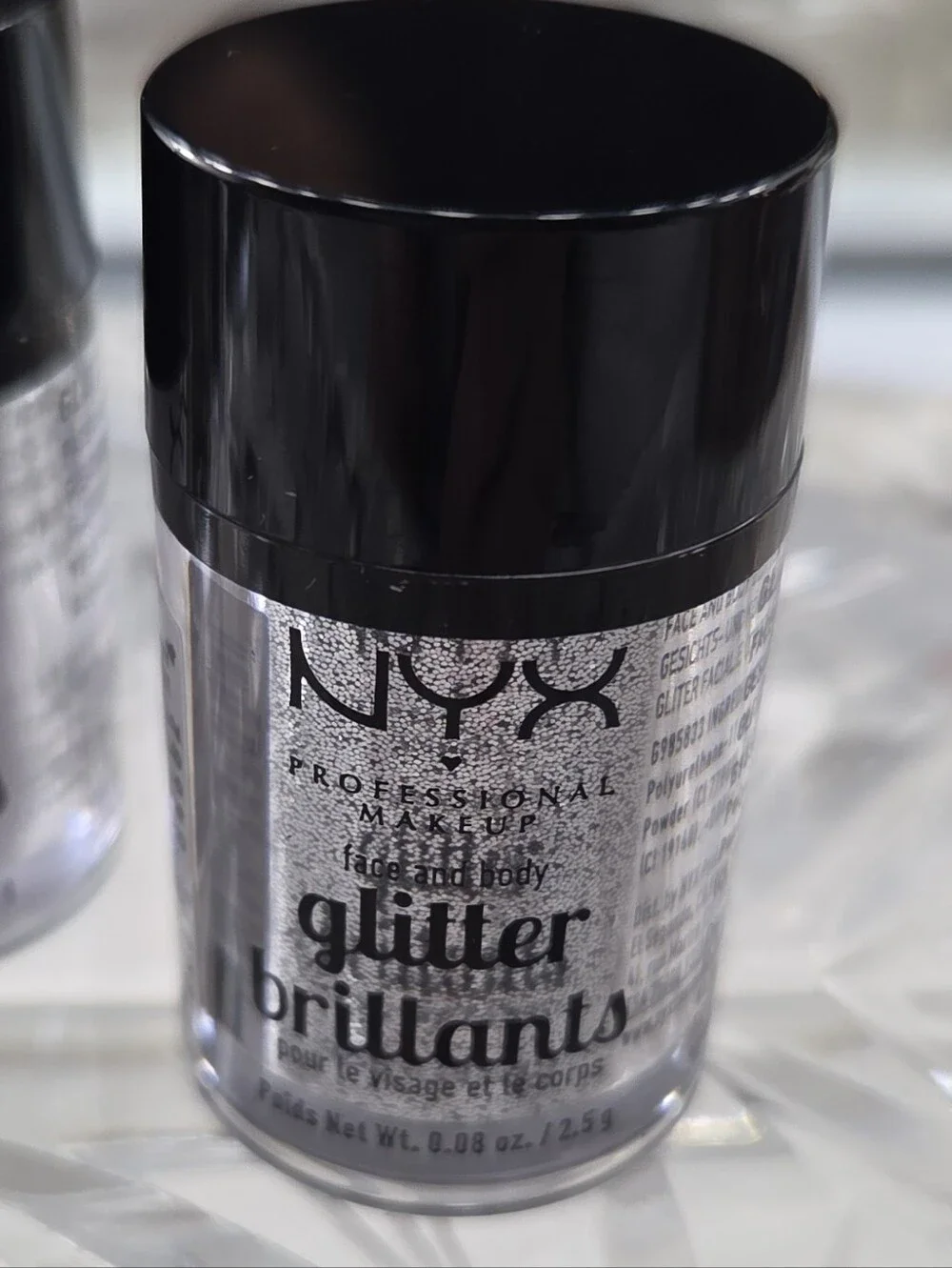 NYX Professional Makeup Face & Body Glitter Brilliants Lot of 5